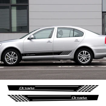 2pcs Car Door Side Long Skirt Stickers for Skoda Octavia Car Decoration DIY Vinyl Film Auto Sport Styling Decals Car Accessories
2pcs Car Door Side Long Skirt Stickers for Skoda Octavia Car Decoration DIY Vinyl Film Auto Sport Styling Decals Car Accessories