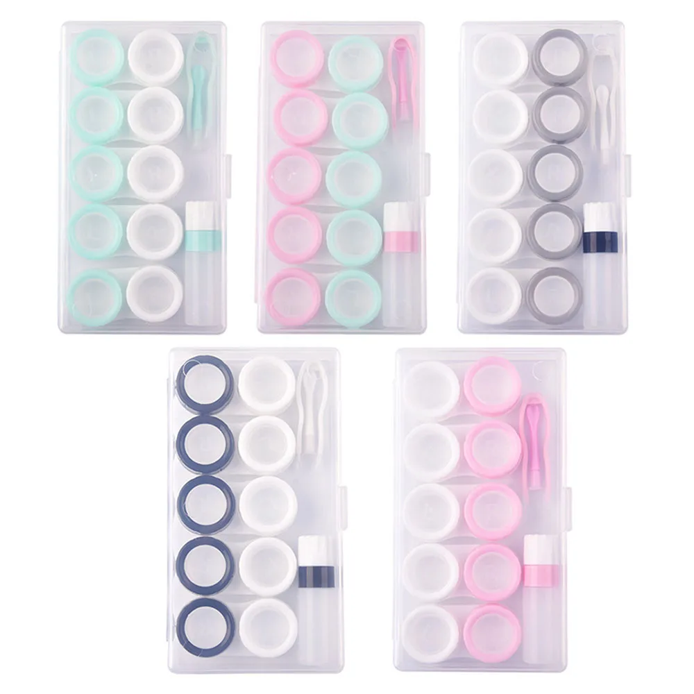 5 Pairs Contact Lens Case Eye Contact Lens Box Women Travel Contact Lenses Case Soak Container Lenses Box for Beauty Pupil
5 Pairs Contact Lens Case Eye Contact Lens Box Women Travel Contact Lenses Case Soak Container Lenses Box for Beauty Pupil