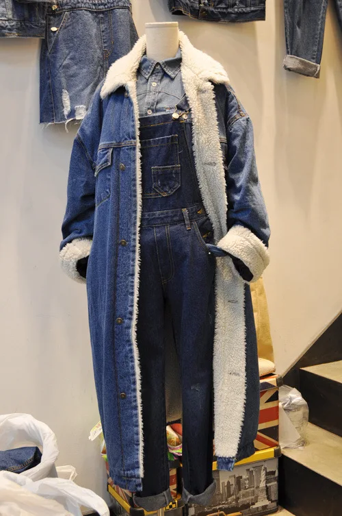 2019 Autumn And Winter New Style Korean-style Loose And Plus-sized Fold-down Collar Lambs Wool Cowboy Mid-length Brushed And Thi
2019 Autumn And Winter New Style Korean-style Loose And Plus-sized Fold-down Collar Lambs Wool Cowboy Mid-length Brushed And Thi