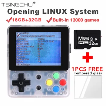 TSINGO LDK Game Console Linux System 16GB/48GB Memory 2.6inch Screen Built in 1000+ Games inside Retro Handheld Mini Game Player
TSINGO LDK Game Console Linux System 16GB/48GB Memory 2.6inch Screen Built in 1000+ Games inside Retro Handheld Mini Game Player