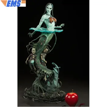 

24" SS 400243 Statue Death Court Bust Deaths Siren Full-Length Portrait PF Resin Action Collectible Model Toy BOX 61CM Z2229