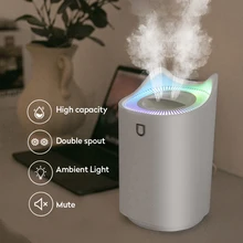 3L Air Humidifier Diffuser Double Nozzle Essential Oil Aroma With Coloful LED Light Aromatherapy Diffuser Ultrasonic Humidifiers
3L Air Humidifier Diffuser Double Nozzle Essential Oil Aroma With Coloful LED Light Aromatherapy Diffuser Ultrasonic Humidifiers