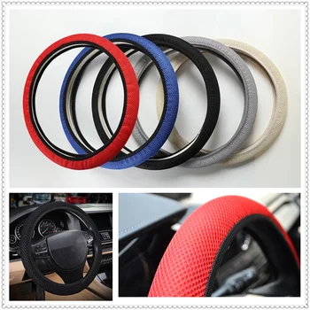38cm Car Steering wheel Cover Anti-Slip Breathable Auto for Nissan Altima 370Z Xmotion X-Trail Qashqai NISS LIVINA MARCH X-TRAIL
38cm Car Steering wheel Cover Anti-Slip Breathable Auto for Nissan Altima 370Z Xmotion X-Trail Qashqai NISS LIVINA MARCH X-TRAIL