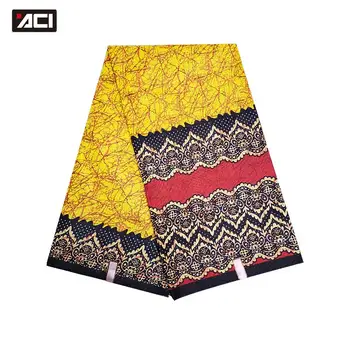 ACI African Wax Fabric 6 Yards/Piece High Quality Veritable Wax African Ankara Fabrics Tissu Africain London Wax Prints Fabric
ACI African Wax Fabric 6 Yards/Piece High Quality Veritable Wax African Ankara Fabrics Tissu Africain London Wax Prints Fabric