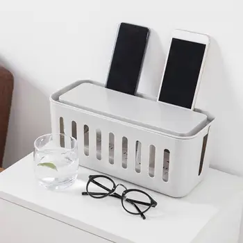 1piece Household Desktop Power Cord Socket Data Cable Box Distribution Box Protector Junction Storage Frame Storage Box Z1M1
1piece Household Desktop Power Cord Socket Data Cable Box Distribution Box Protector Junction Storage Frame Storage Box Z1M1
