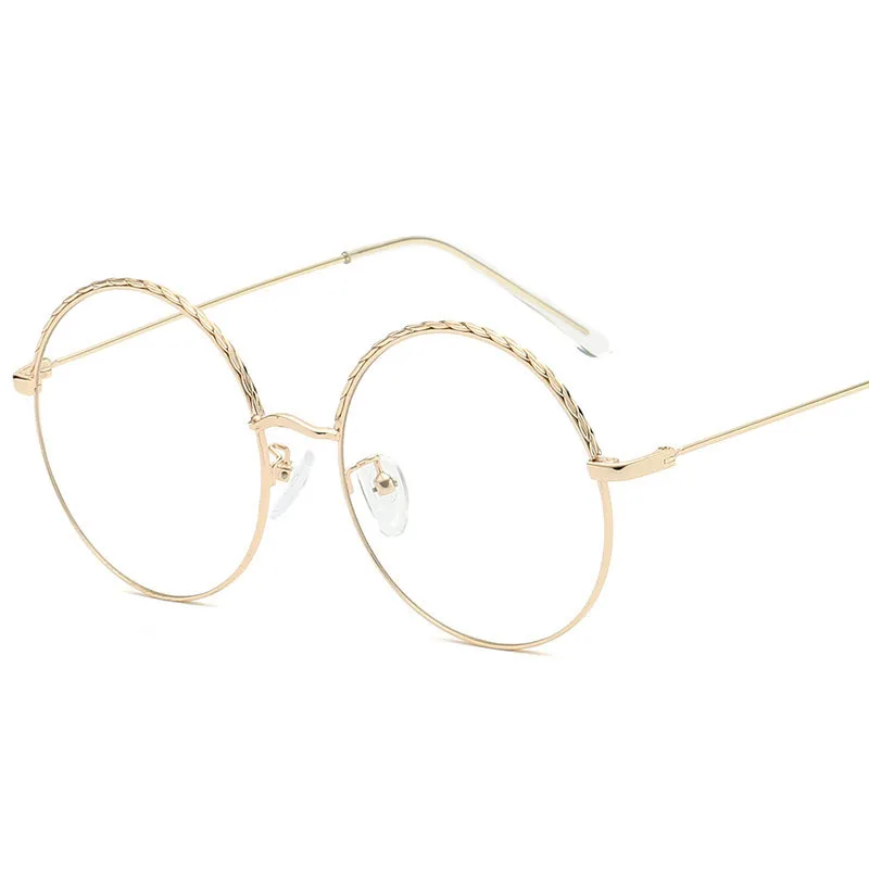 New Round Glasses Frame Metal Frame Positive Circular Flat Light Microscope Personality Eyebrow Open Ball Myopic Glasses Frame
New Round Glasses Frame Metal Frame Positive Circular Flat Light Microscope Personality Eyebrow Open Ball Myopic Glasses Frame