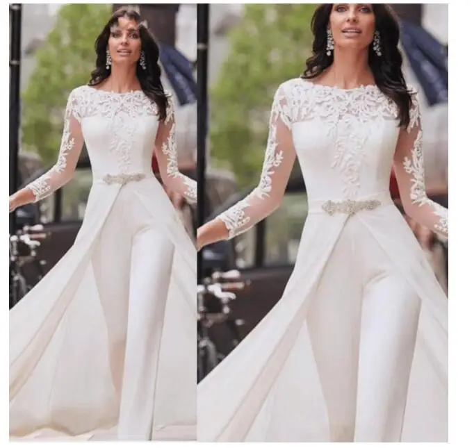 Women Sexy Lace Perspective Fashion White Jumpsuit Office Ladies Long Sleeve Elegant Casual Romper Windbreaker Fake Two Pieces
Women Sexy Lace Perspective Fashion White Jumpsuit Office Ladies Long Sleeve Elegant Casual Romper Windbreaker Fake Two Pieces