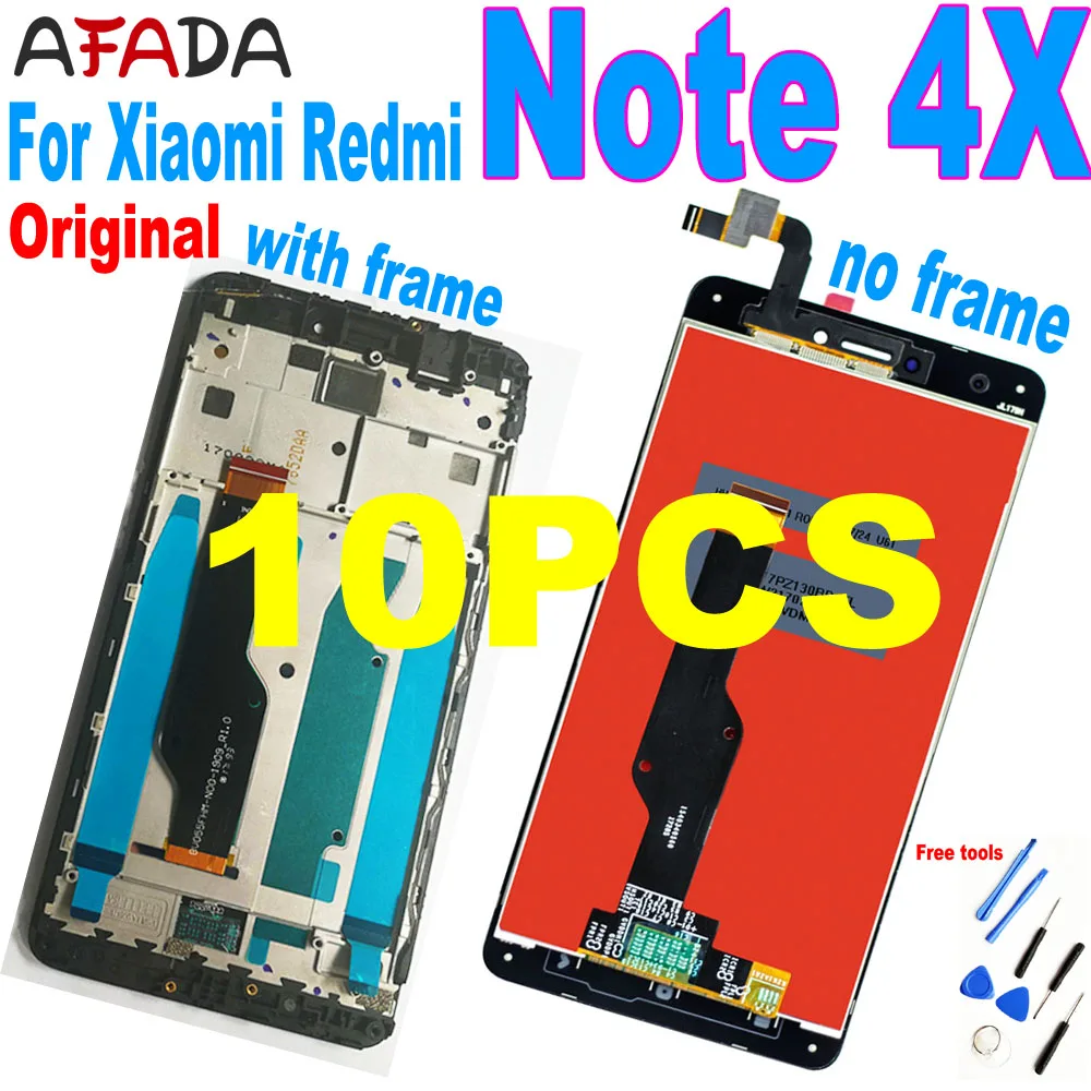10PCS For Xiaomi Redmi Note 4X Xiaomi Note4X Note 4X LCD Display Touch Screen Digitizer Assembly Frame for Xiaomi Note 4X LCD
10PCS For Xiaomi Redmi Note 4X Xiaomi Note4X Note 4X LCD Display Touch Screen Digitizer Assembly Frame for Xiaomi Note 4X LCD