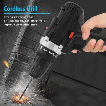 Electric Hand Drill Rechargeable Battery Handheld Power Tool US Plug 100-240V New Style
Electric Hand Drill Rechargeable Battery Handheld Power Tool US Plug 100-240V New Style