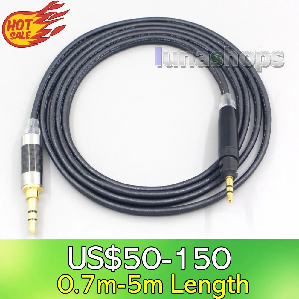 LN007119 2.5mm 4.4mm XLR Black 99% Pure PCOCC Earphone Cable For Ultrasone Performance 820 880 Signature DXP PRO STUDIO
LN007119 2.5mm 4.4mm XLR Black 99% Pure PCOCC Earphone Cable For Ultrasone Performance 820 880 Signature DXP PRO STUDIO