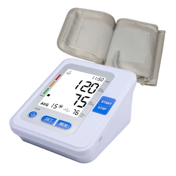 Blood Pressure Monitor Automatic Digital Upper Arm BP Cuff 99-Reading Memory 2 Mode LCD Display-Universal Cuff Size 
Blood Pressure Monitor Automatic Digital Upper Arm BP Cuff 99-Reading Memory 2 Mode LCD Display-Universal Cuff Size
