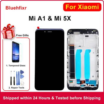 Original LCD Display for Xiaomi Mi A1 LCD Screen with Frame 10 Touch Replacement Screen for Xiaomi Mi 5X A1 MiA1 Mi5X Lcd Screen
Original LCD Display for Xiaomi Mi A1 LCD Screen with Frame 10 Touch Replacement Screen for Xiaomi Mi 5X A1 MiA1 Mi5X Lcd Screen