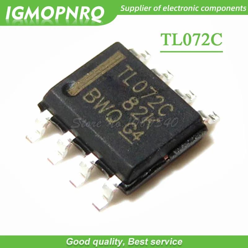 20Pcs TL071 TL071CP DIP-8 Ti Low Noise Jfet Input Operational Amplifier ce