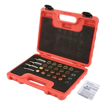 64pcs Oil Pan Thread Repair Kit Sump Gearbox Drain Plug Tool Set M13 M15 M17 M20 Bolt Thread Auto Repair Tools
64pcs Oil Pan Thread Repair Kit Sump Gearbox Drain Plug Tool Set M13 M15 M17 M20 Bolt Thread Auto Repair Tools
