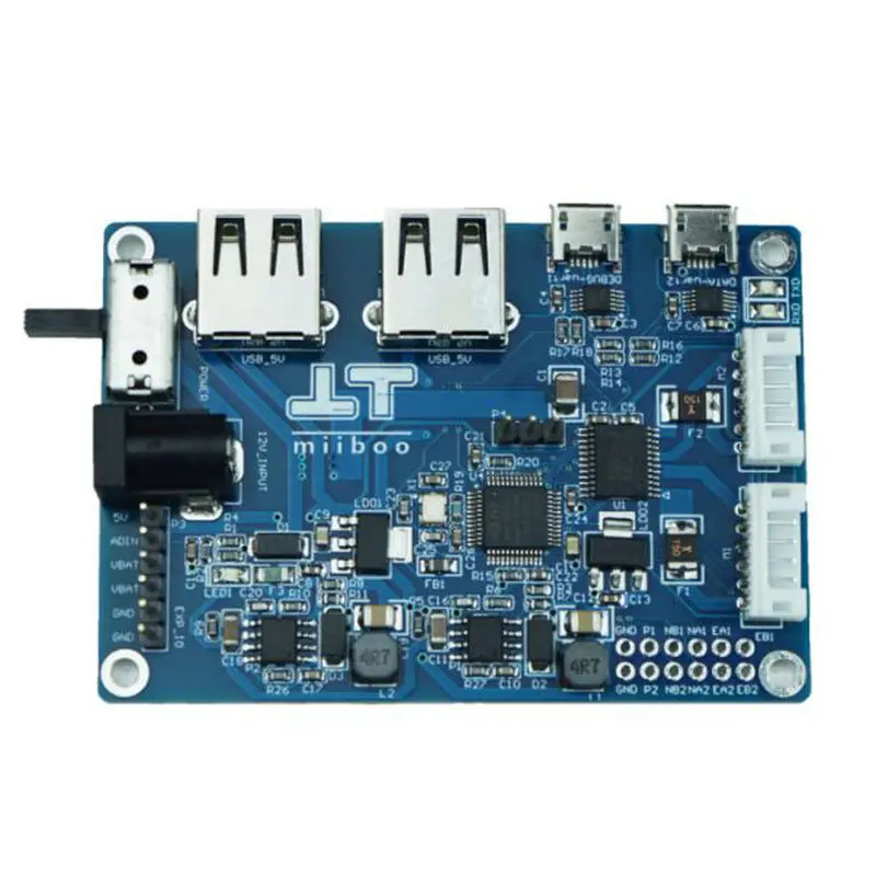 

STM32 Motor Control Board ROS Chassis Differential Drive PID Control Coded Deceleration Miiboo Robot