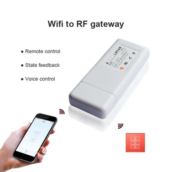 Tuya Smart Gateway Wifi Controller Smart Phone APP/alexa/Google Assistant Voice Control 2.4GHz RF433 Single Fire Wire Switch
Tuya Smart Gateway Wifi Controller Smart Phone APP/alexa/Google Assistant Voice Control 2.4GHz RF433 Single Fire Wire Switch