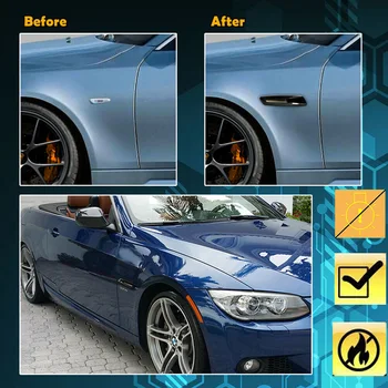 Accessories Side Marker Lights Left+right Super bright Smoked Lens Fender For BMW 1 3 5 X3 Series
Accessories Side Marker Lights Left+right Super bright Smoked Lens Fender For BMW 1 3 5 X3 Series