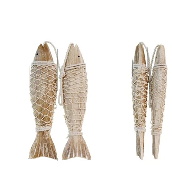 American Style String Fish Wall Decoration Solid Wood Rural Wall Ornament Wall Decoration Accessories Three-dimensional 
American Style String Fish Wall Decoration Solid Wood Rural Wall Ornament Wall Decoration Accessories Three-dimensional