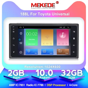 MEKEDE Android 10.0 car dvd for toyota corolla Hilux Vios Old Camry Rav4 car radio Toyota universal with GPS navigation BT Wifi
MEKEDE Android 10.0 car dvd for toyota corolla Hilux Vios Old Camry Rav4 car radio Toyota universal with GPS navigation BT Wifi