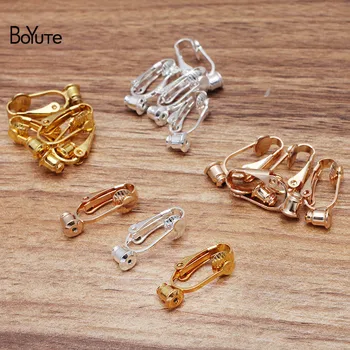 BoYuTe (20 Pieces/Lot) 9*21.5MM Metal Brass No Pierced Ear Clip Welding Earring Stopper Diy Earrings Jewelry Accessories 
BoYuTe (20 Pieces/Lot) 9*21.5MM Metal Brass No Pierced Ear Clip Welding Earring Stopper Diy Earrings Jewelry Accessories