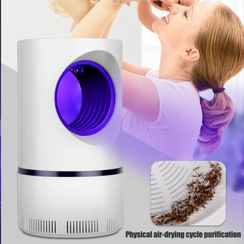 Mosquito Killer Lamp Electric UV Light Bugs Insect Zapper Trap Catcher LED Suction Control Light Flies atrapa mosquito
Mosquito Killer Lamp Electric UV Light Bugs Insect Zapper Trap Catcher LED Suction Control Light Flies atrapa mosquito