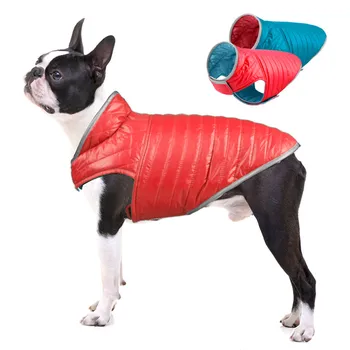Winter Dog Clothes Waterproof Reversible Down Cotton Jacket for Small Medium Large Dog Light Weight Contrast Color Warm Pet Coat
Winter Dog Clothes Waterproof Reversible Down Cotton Jacket for Small Medium Large Dog Light Weight Contrast Color Warm Pet Coat