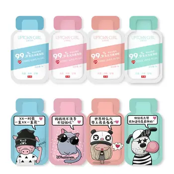 48 Bags Cartoon Disposable Disinfection Gel Antibacterial Hand Sanitizer Liquid
48 Bags Cartoon Disposable Disinfection Gel Antibacterial Hand Sanitizer Liquid