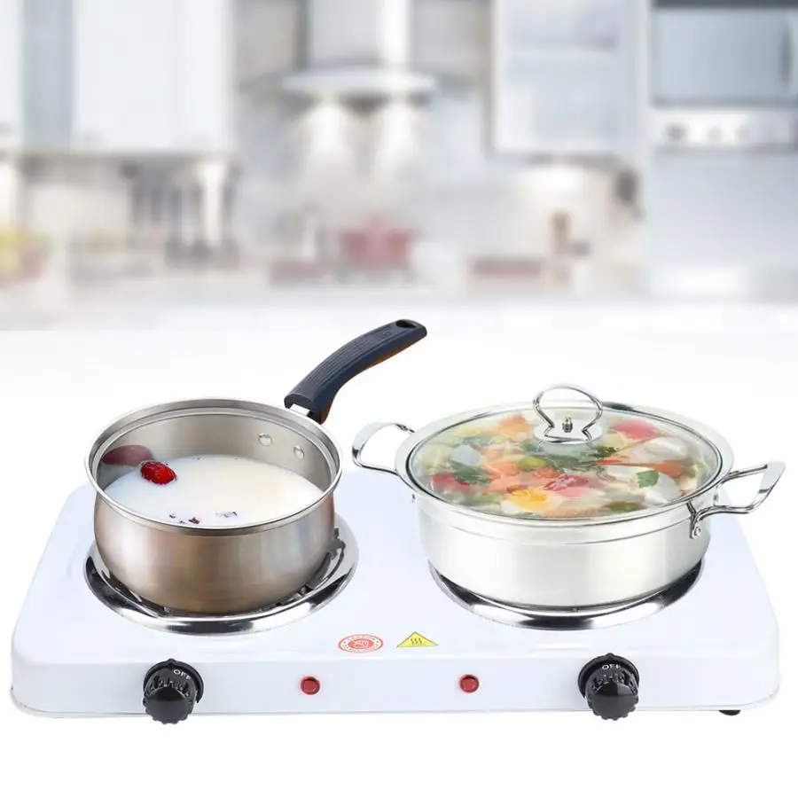 220V 2000W 5 Gear Adjustable Heater Plate Electric Double Burners Hot Plate Countertop Buffet Stove Heating Plate Outdoor Stove
220V 2000W 5 Gear Adjustable Heater Plate Electric Double Burners Hot Plate Countertop Buffet Stove Heating Plate Outdoor Stove