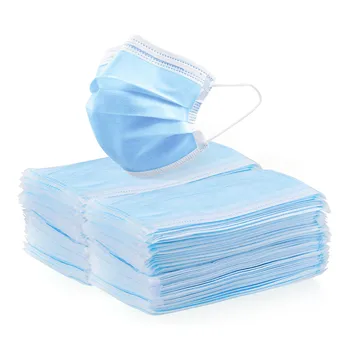 3 Layer Disposable Masks Earloop Protective Face Mouth Masks Anti-Dust Facial Masks Blue Safety Mouth-Mask
3 Layer Disposable Masks Earloop Protective Face Mouth Masks Anti-Dust Facial Masks Blue Safety Mouth-Mask