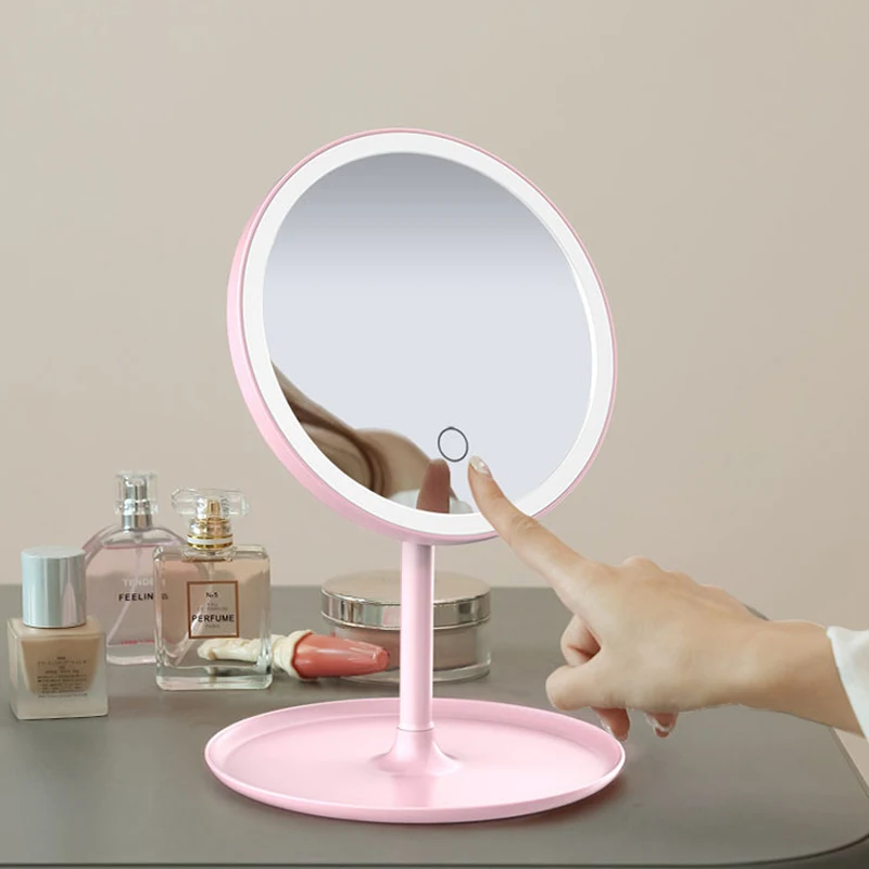 Led Makeup Mirror With Led Light Vanity Mirror espelho de maquiagem Cosmetic Mirror Detachable Storage Base 3 Modes Dropshipping
Led Makeup Mirror With Led Light Vanity Mirror espelho de maquiagem Cosmetic Mirror Detachable Storage Base 3 Modes Dropshipping