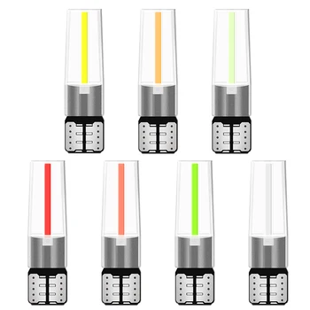 1pc Car W5W LED T10 Cob Glass Light Filament Automobiles Reading Dome Lamp Bulb DRL DC 12V Car Accessories
1pc Car W5W LED T10 Cob Glass Light Filament Automobiles Reading Dome Lamp Bulb DRL DC 12V Car Accessories