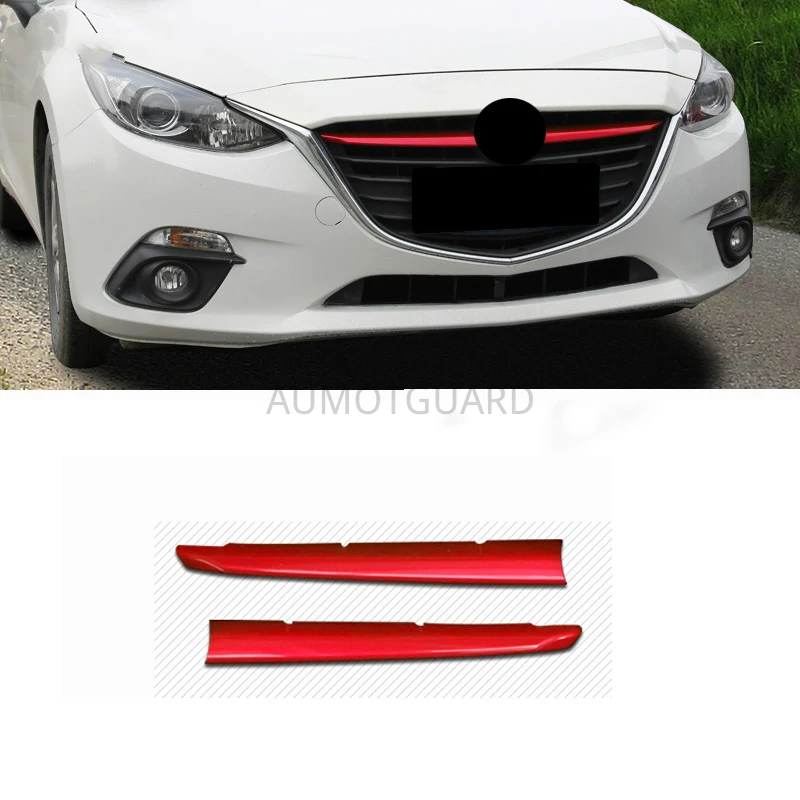 For Mazda 3 Axela 2014 2015 2016 ABS Chrome Front Radiator Mesh Grille Grill Cover Trim Sticker Decoration Covers Car Styling
For Mazda 3 Axela 2014 2015 2016 ABS Chrome Front Radiator Mesh Grille Grill Cover Trim Sticker Decoration Covers Car Styling