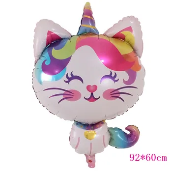 50pcs big Unicorn Cat Balloons Cartoon animal pet foil ballons Baby Shower Party Birthday Wedding Decoration kids gift toys ball 
50pcs big Unicorn Cat Balloons Cartoon animal pet foil ballons Baby Shower Party Birthday Wedding Decoration kids gift toys ball