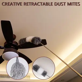 Retractable Clean Brush Soft Duster Brush Anti Dusting Brush telescopic Home Cleaning Removal dust Hand Brush Towel duster #1124
Retractable Clean Brush Soft Duster Brush Anti Dusting Brush telescopic Home Cleaning Removal dust Hand Brush Towel duster #1124