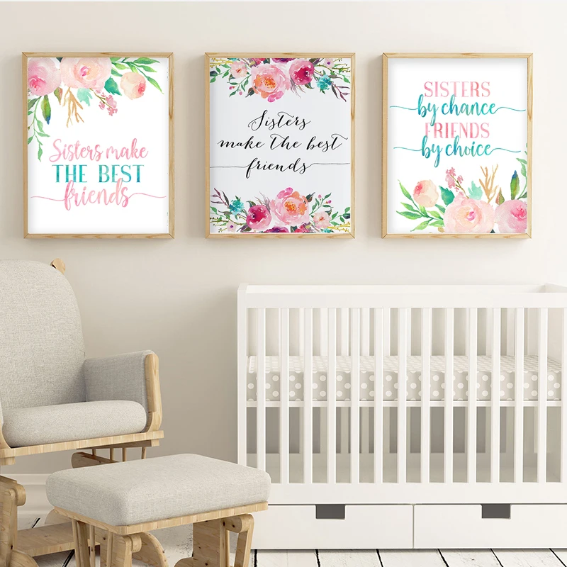 Posters And Prints Canvas Painting Minimalist Sisters By Chance Nursery Quote Wall Art Pictures Baby Sisters Living Room Decor
Posters And Prints Canvas Painting Minimalist Sisters By Chance Nursery Quote Wall Art Pictures Baby Sisters Living Room Decor