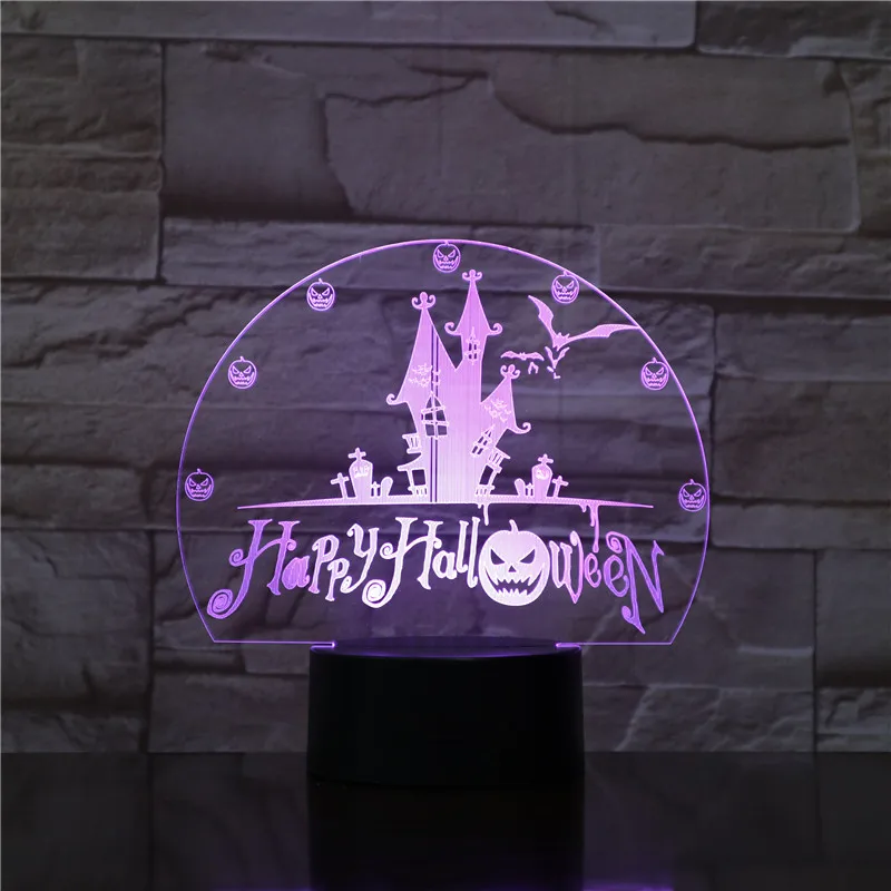 Halloween Festival 3D Lamp Pretty Gift for Teenager Dropshipping 2019 Visual Light Effect Led Night Light Lamp Cute Decoration
Halloween Festival 3D Lamp Pretty Gift for Teenager Dropshipping 2019 Visual Light Effect Led Night Light Lamp Cute Decoration