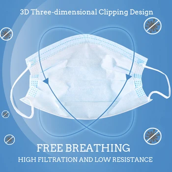 Mouth Mask Non Woven Anti Dust Mask Filter Face Protective Meltblown Earloops Safety Elastic 3 Layer Protect Disposable Mask
Mouth Mask Non Woven Anti Dust Mask Filter Face Protective Meltblown Earloops Safety Elastic 3 Layer Protect Disposable Mask