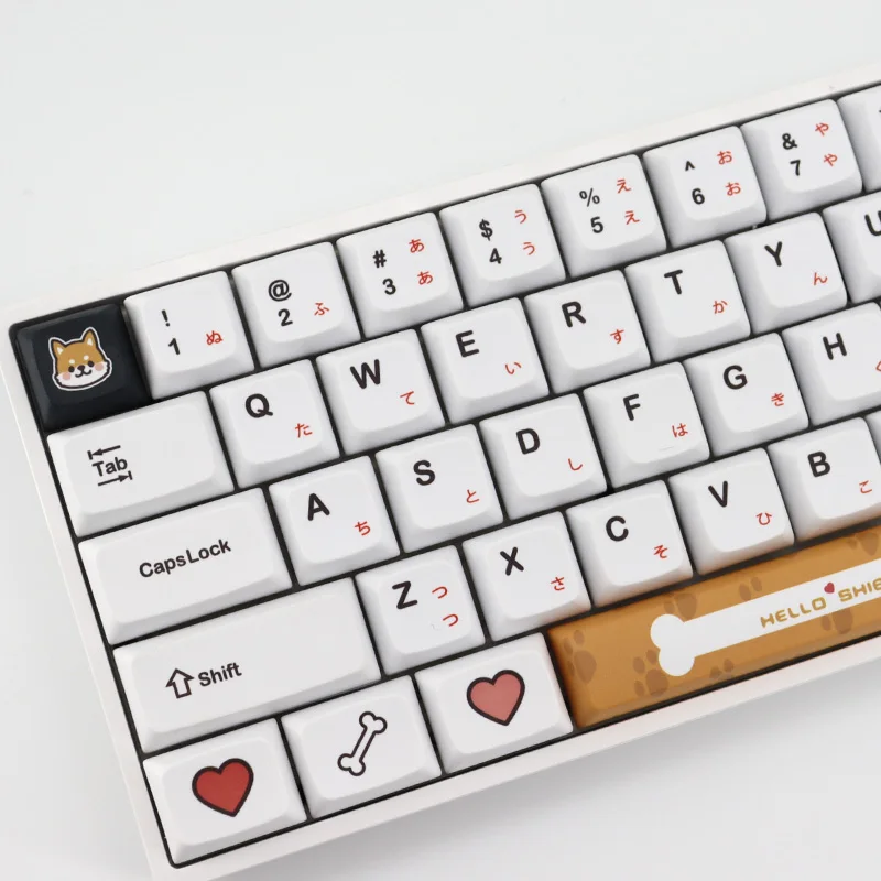 

Shiba Inu Keycaps Mechanical Keyboard Key Cap XDA Profile PBT Keycap Dye Sublimation GH6064/68/96/87/104/108