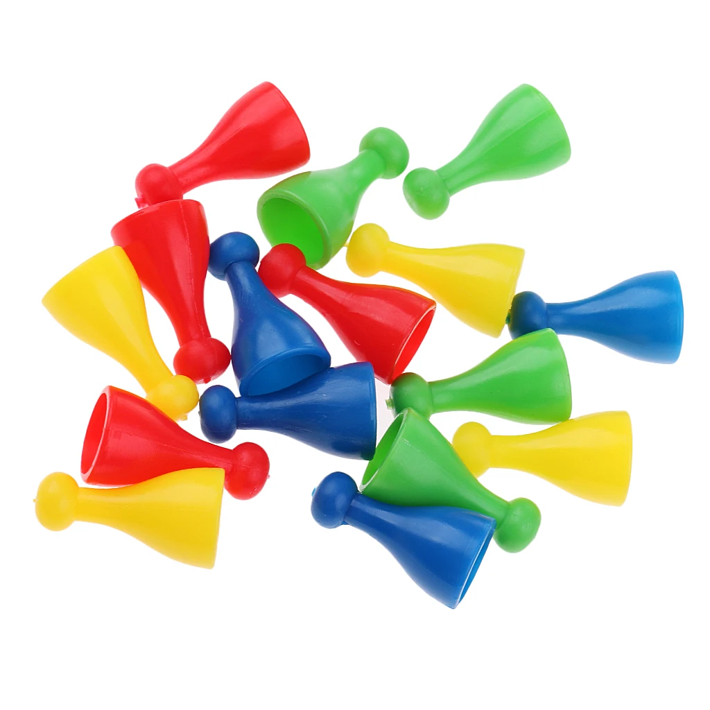 MagiDeal 16pcs Board Game Pieces Plastic Accessories for Halma Chess MagiDeal 16pcs Board Game Pieces Plastic Accessories for Halma Chess