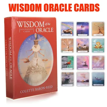 Wisdom English Oracle Cards Deck Play Games Tarot Cards Guidance Divination Fate Board Game Playing Card Games For Women
Wisdom English Oracle Cards Deck Play Games Tarot Cards Guidance Divination Fate Board Game Playing Card Games For Women