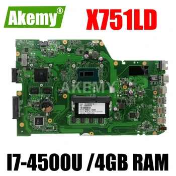 X751LD For ASUS X751LN X751LJ K751L X751LD Laptop motherboard I7-4500U CPU 4GB RAM with GT820M graphic card Mainboard test good
X751LD For ASUS X751LN X751LJ K751L X751LD Laptop motherboard I7-4500U CPU 4GB RAM with GT820M graphic card Mainboard test good