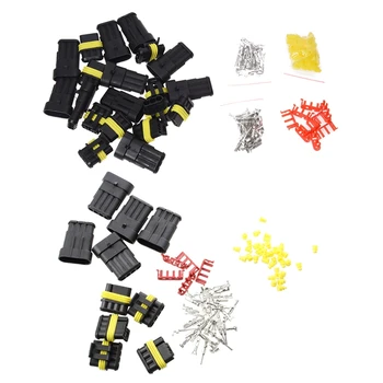 10 Kit 3 Pin Way Waterproof Electrical Wire Connector Plug & 5 Kit 4 Pin Way Waterproof Electrical Wire Connector Plug
10 Kit 3 Pin Way Waterproof Electrical Wire Connector Plug & 5 Kit 4 Pin Way Waterproof Electrical Wire Connector Plug