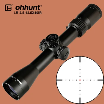 ohhunt Hunting LR 2.5-12.5X40 IR Riflescope Mil Dot Red Illumination Optical Sights Glass Etched Reticle Turret W/Elevation Lock
ohhunt Hunting LR 2.5-12.5X40 IR Riflescope Mil Dot Red Illumination Optical Sights Glass Etched Reticle Turret W/Elevation Lock