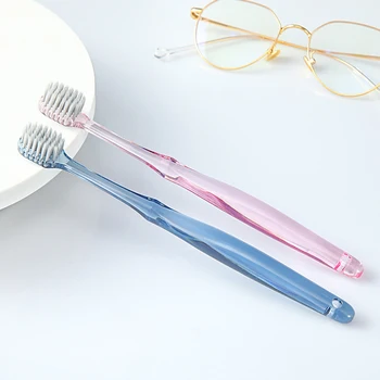 2pcs Deep Cleaning Toothbrush Dental Care Toothbrush Oral Hygiene Medium Slim Bristles Silver Ion Antibacterial For Adult
2pcs Deep Cleaning Toothbrush Dental Care Toothbrush Oral Hygiene Medium Slim Bristles Silver Ion Antibacterial For Adult
