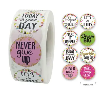 500pcs Reward Stickers Encouragement Sticker Roll for Kids Cute Motivational Stickers for Students Teachers Supply Stationery
500pcs Reward Stickers Encouragement Sticker Roll for Kids Cute Motivational Stickers for Students Teachers Supply Stationery