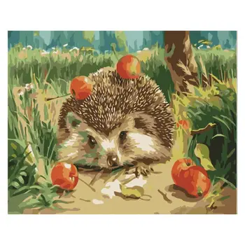 Hedgehog DIY Painting By Numbers Modern Wall Art Picture For Kids & Adults 
Hedgehog DIY Painting By Numbers Modern Wall Art Picture For Kids & Adults