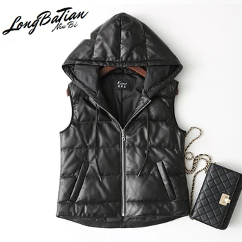 Vest Genuine Leather 100% Sheepskin Coat 2020 Autumn Winter Jacket Women Hooded Korean Down Jackets 4xl MY
Vest Genuine Leather 100% Sheepskin Coat 2020 Autumn Winter Jacket Women Hooded Korean Down Jackets 4xl MY