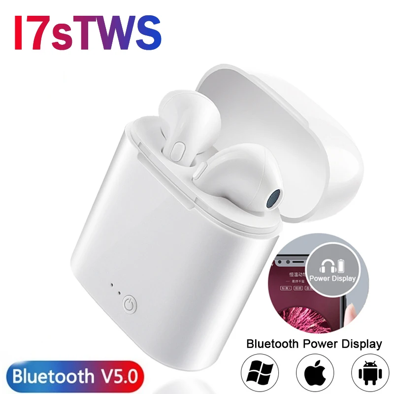 Verhux i7s TWS Wireless In-Ear Bluetooth Earphone Sport Stereo Earbud Headset With Charging Box For iPhone Xiaomi huawei
Verhux i7s TWS Wireless In-Ear Bluetooth Earphone Sport Stereo Earbud Headset With Charging Box For iPhone Xiaomi huawei