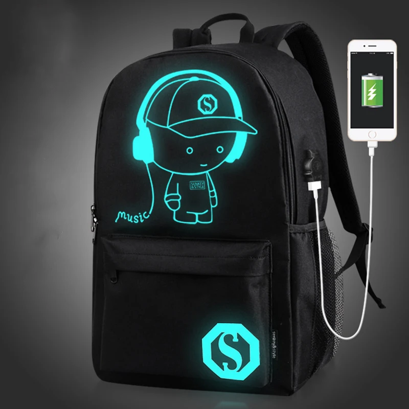Waterproof School Backpack Student Luminous Effect USB Charge Anti-Theft Teen Girl Boy For 11 12 13 14 15 15.6 17.3 Laptop Bag
Waterproof School Backpack Student Luminous Effect USB Charge Anti-Theft Teen Girl Boy For 11 12 13 14 15 15.6 17.3 Laptop Bag