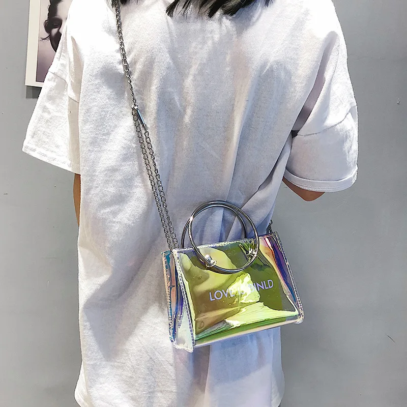 Bag Women's 2019 New Style Korean-style Jelly Printed Words Transparent Circular Ring One-Shoulder Cross-body Square Sling Bag W
Bag Women's 2019 New Style Korean-style Jelly Printed Words Transparent Circular Ring One-Shoulder Cross-body Square Sling Bag W